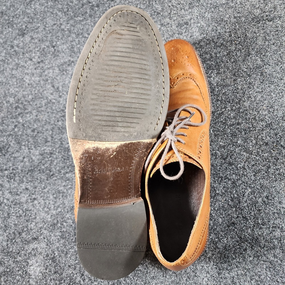 Cole Haan‎ Benton Wingtip Leather Oxfords Dress Shoes (C24116) - Men's Size 11 - Picture 10 of 15